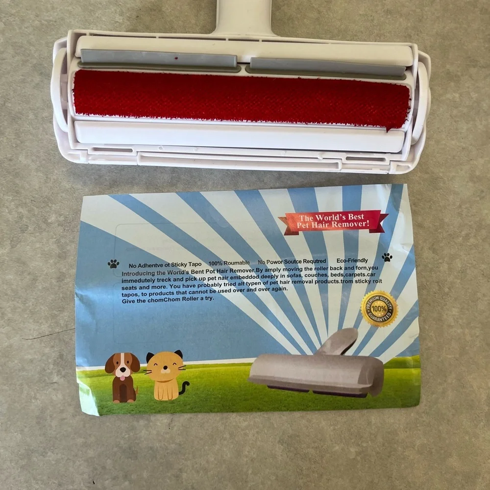 Lollypopu Versatile Pet Hair Removal  Lint Roller Dogs and Cats